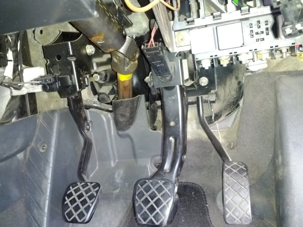 Brake light Switch install